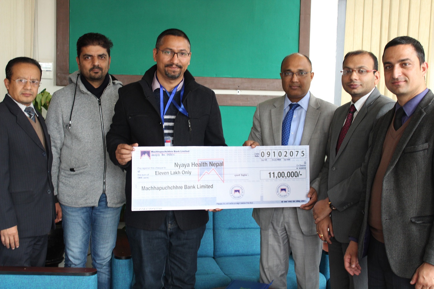 Financial Support To Nyaya Health Nepal For Its Community Healthcare